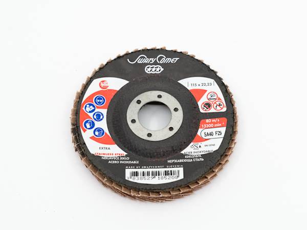 Lamelni disk 115 mm SA40 inox