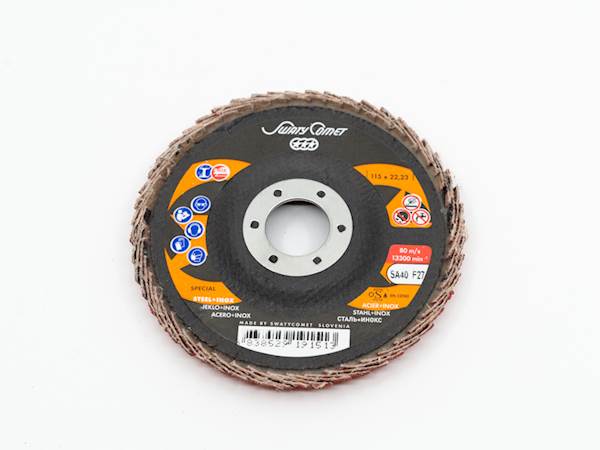 Lamelni disk 115 mm SA60 inox LBD U