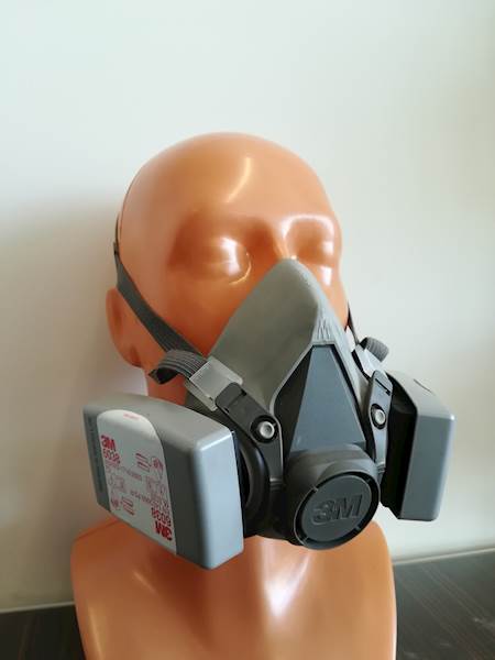 3M maska Respirator Medium 6200