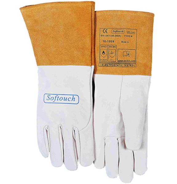 Zaščitne rokavice za TIG  L    10-1009